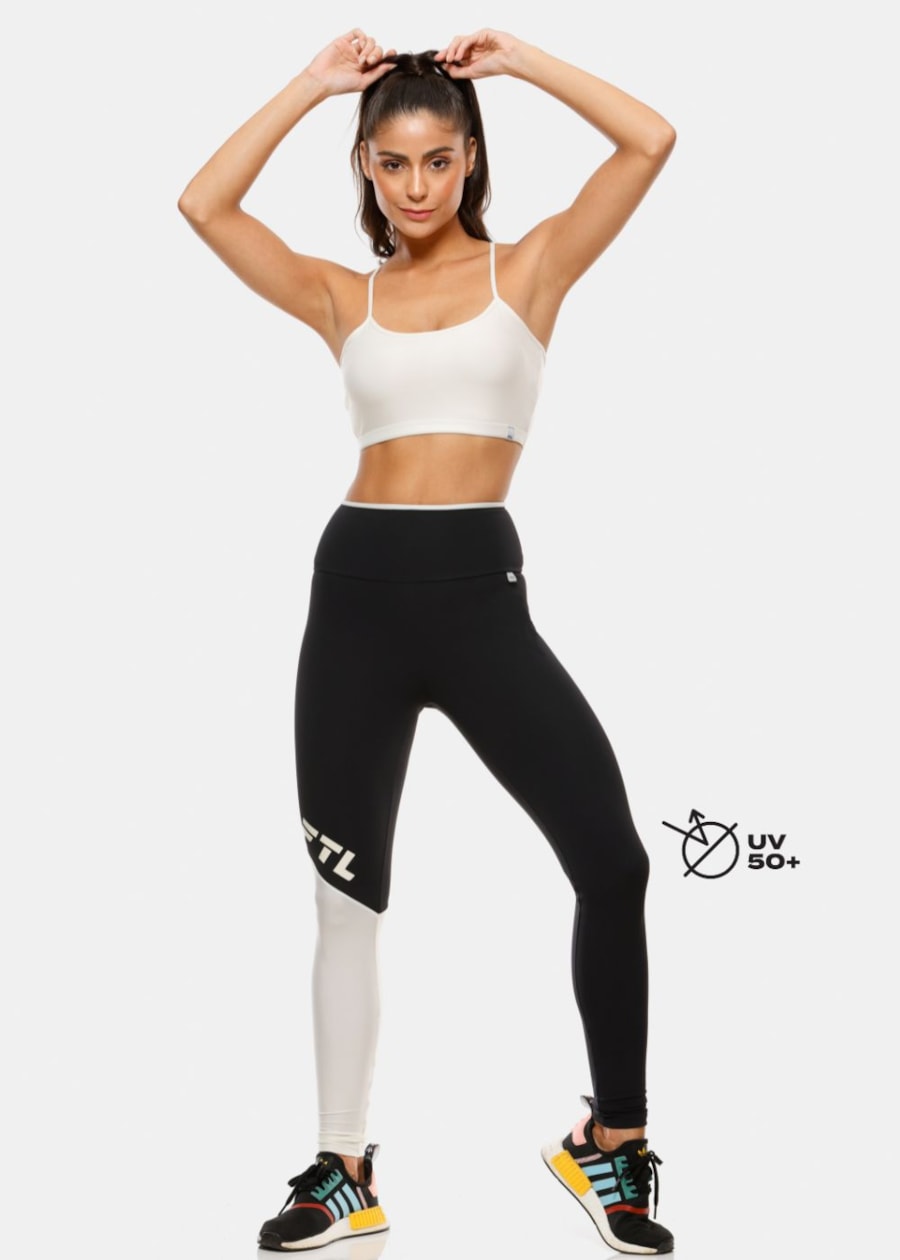 CALÇA LEGGING TREND PRETA