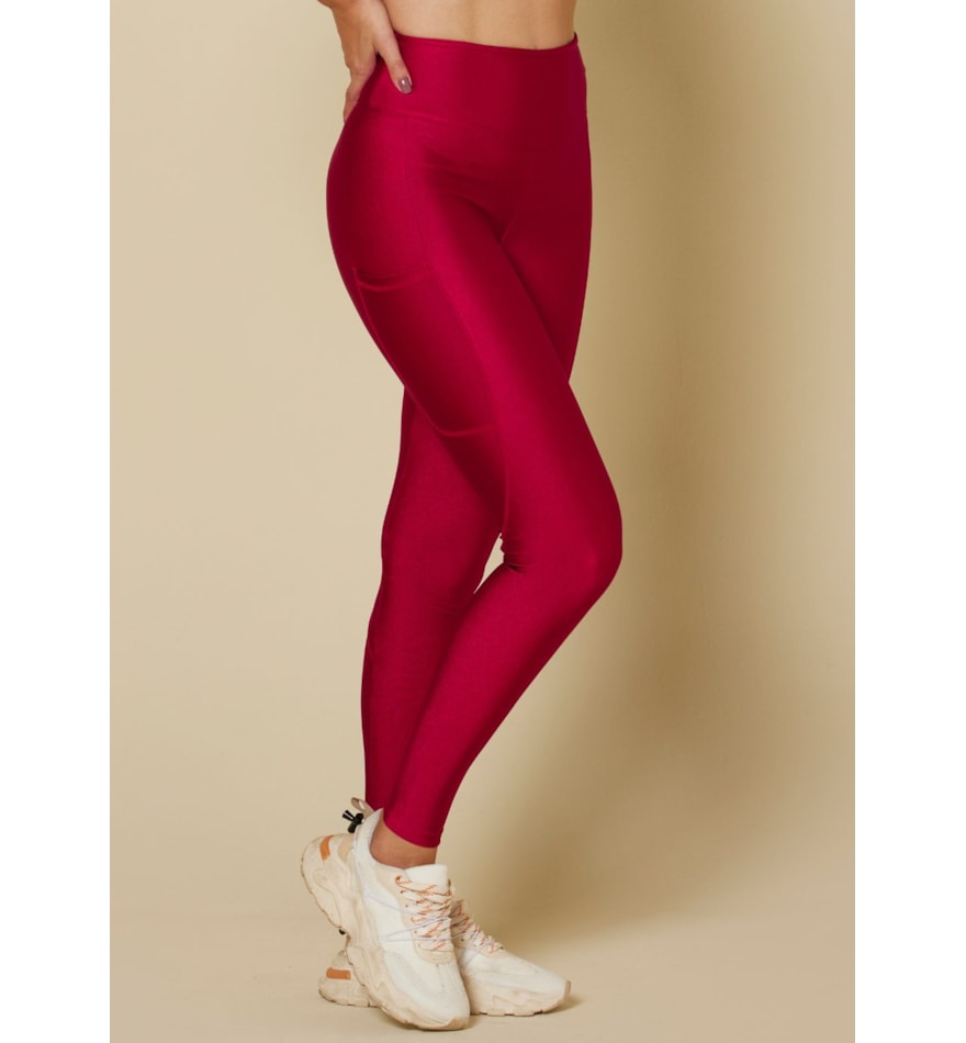 CALÇA LEGGING TROPICALE CEREJA