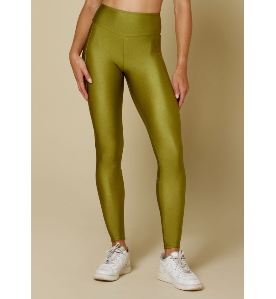 CALÇA LEGGING TROPICALE VERDE PISTACHE