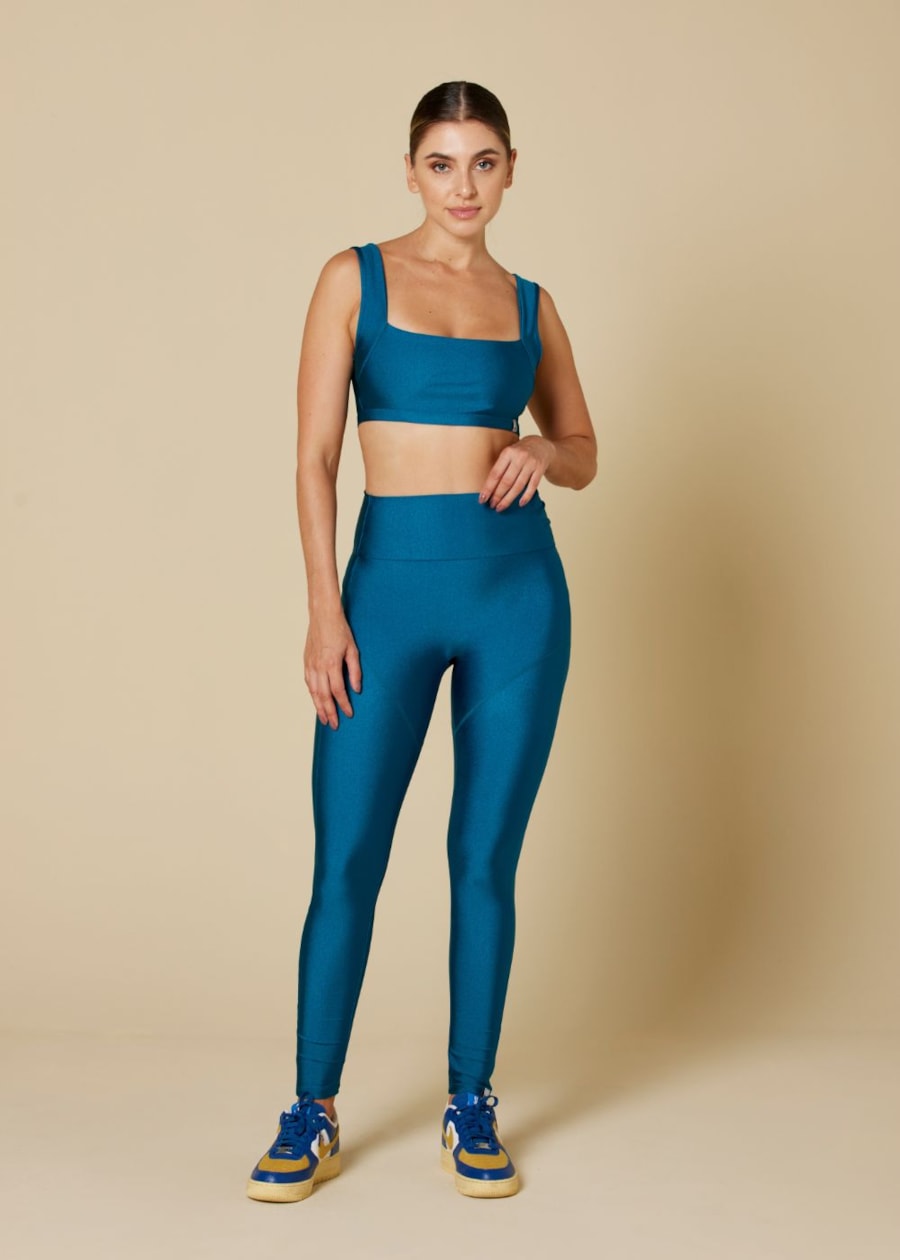 CALÇA LEGGING TULUM AZUL