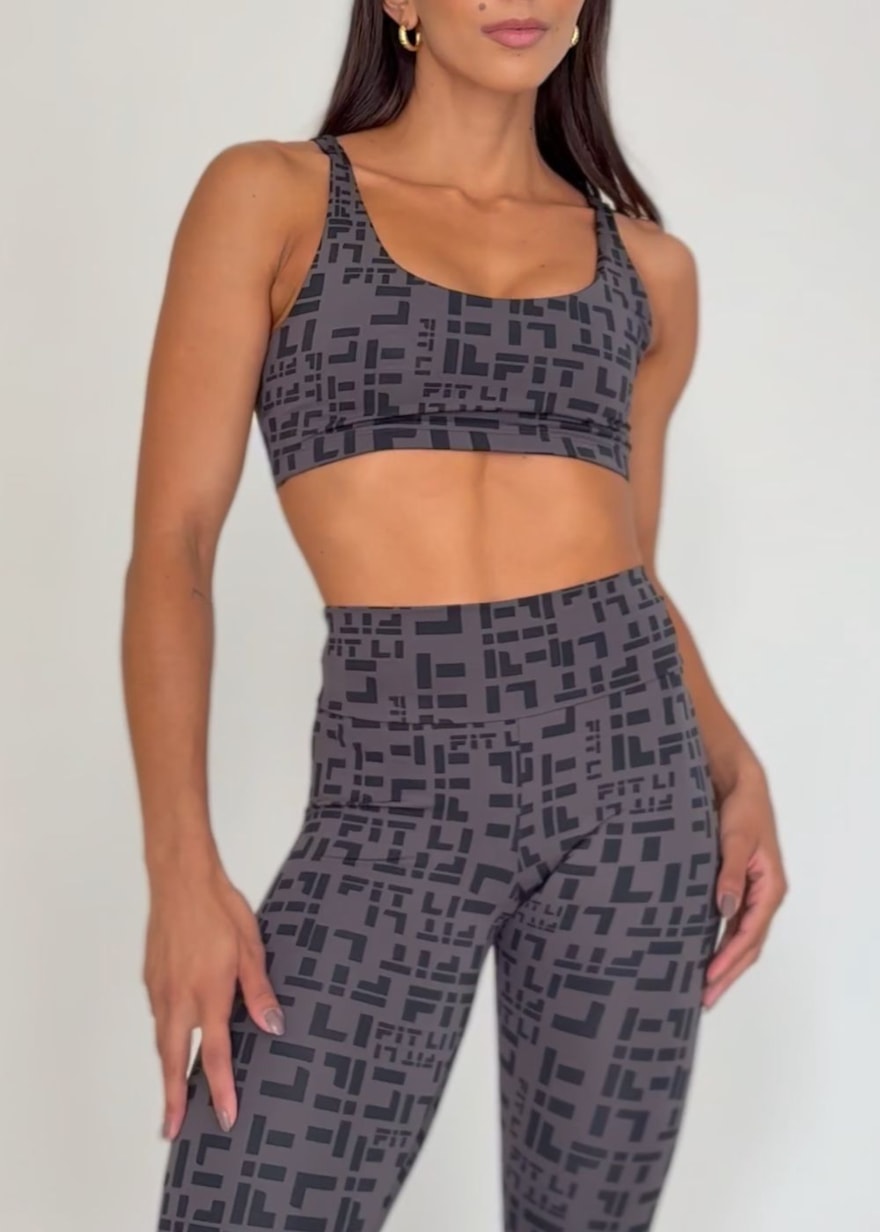 CALÇA LEGGING UNIC VL CINZA CALÇA LEGGING UNIC VL CINZA