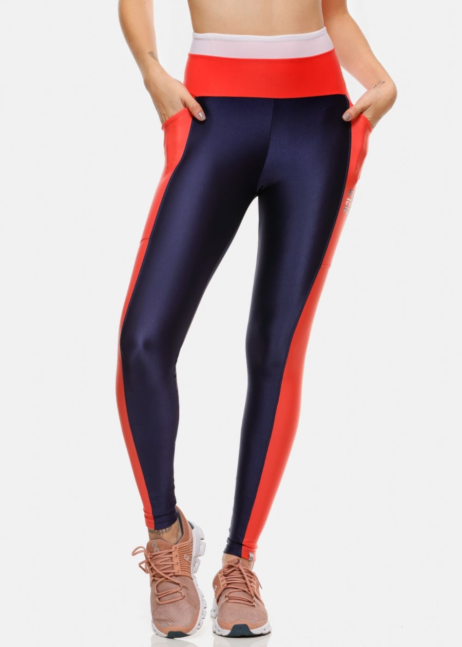 CALÇA LEGGING VERSE AZUL MARINHO