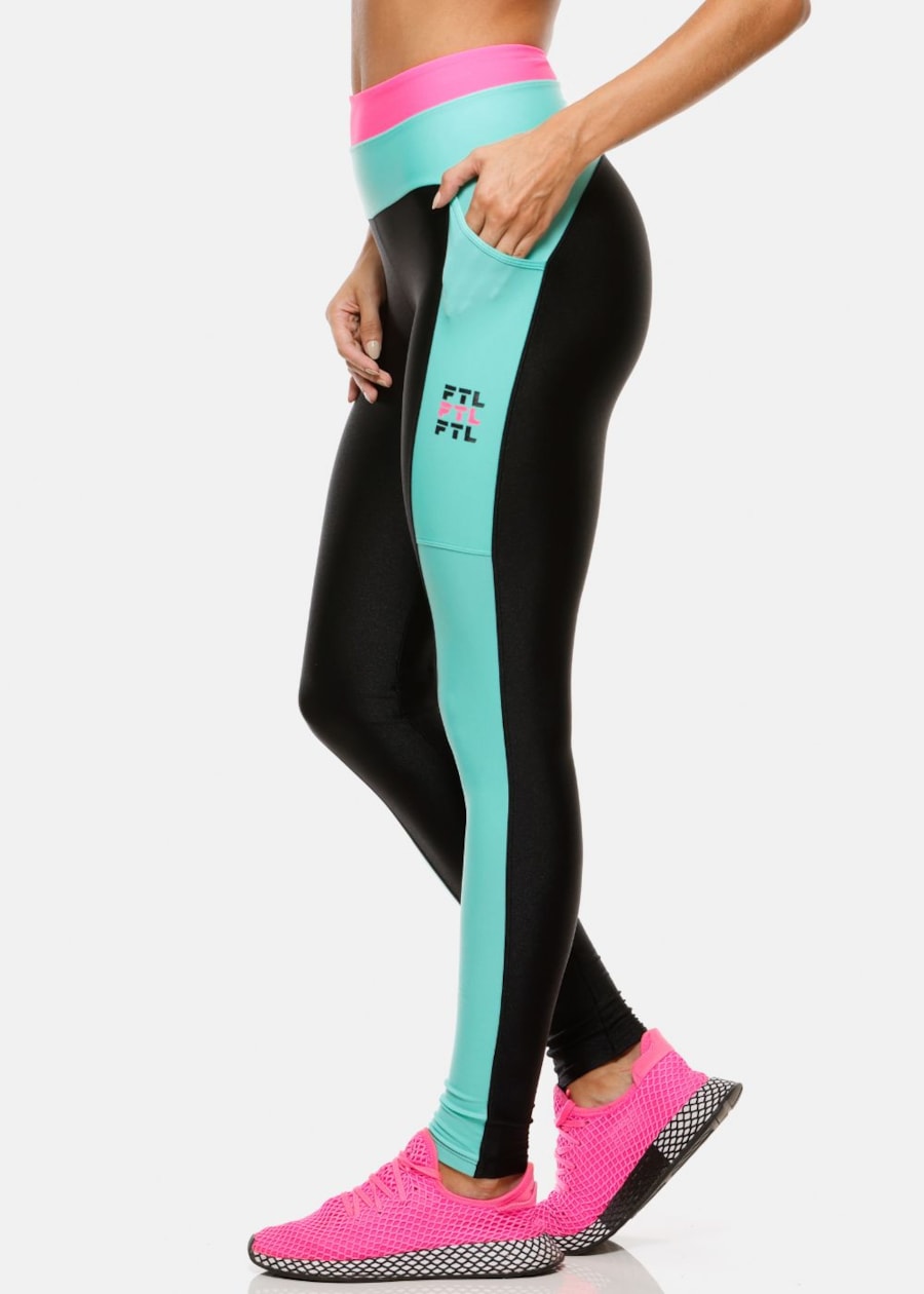 CALÇA LEGGING VERSE PRETA