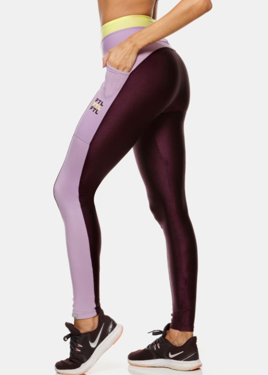 CALÇA LEGGING VERSE ROXO