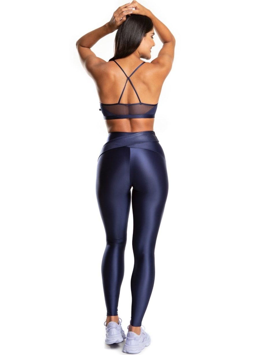 CALÇA LEGGING VIBRANTE MARINHO