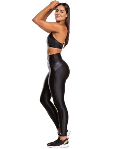 CALÇA LEGGING VIBRANTE PRETO CALÇA LEGGING VIBRANTE PRETO