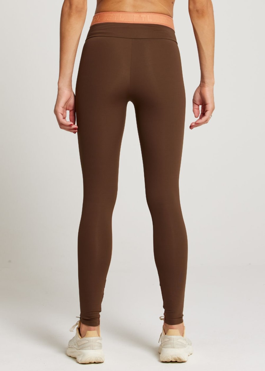 CALÇA LEGGING VITAMIN UP MARROM