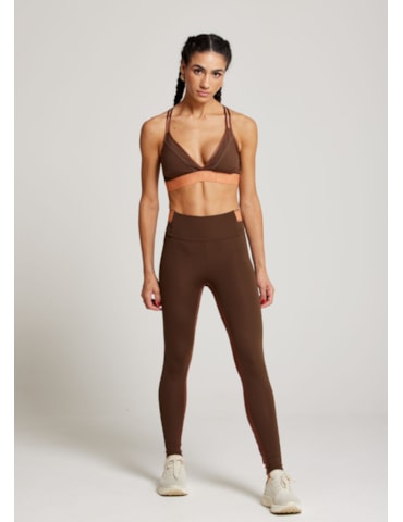 CALÇA LEGGING VITAMIN UP MARROM