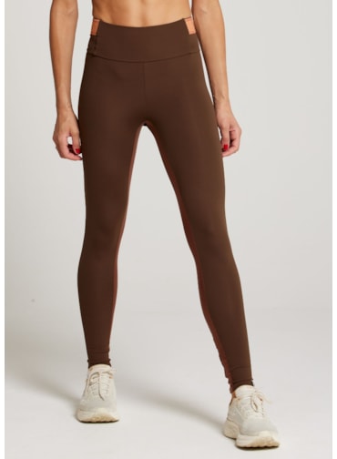 CALÇA LEGGING VITAMIN UP MARROM