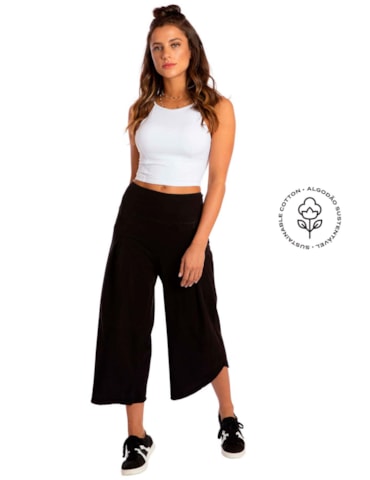 CALÇA PANTACOURT SOFT TOUCH PRETO CALÇA PANTACOURT SOFT TOUCH PRETO