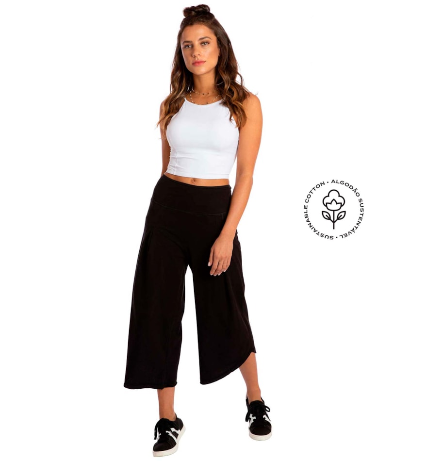 CALÇA PANTACOURT SOFT TOUCH PRETO CALÇA PANTACOURT SOFT TOUCH PRETO