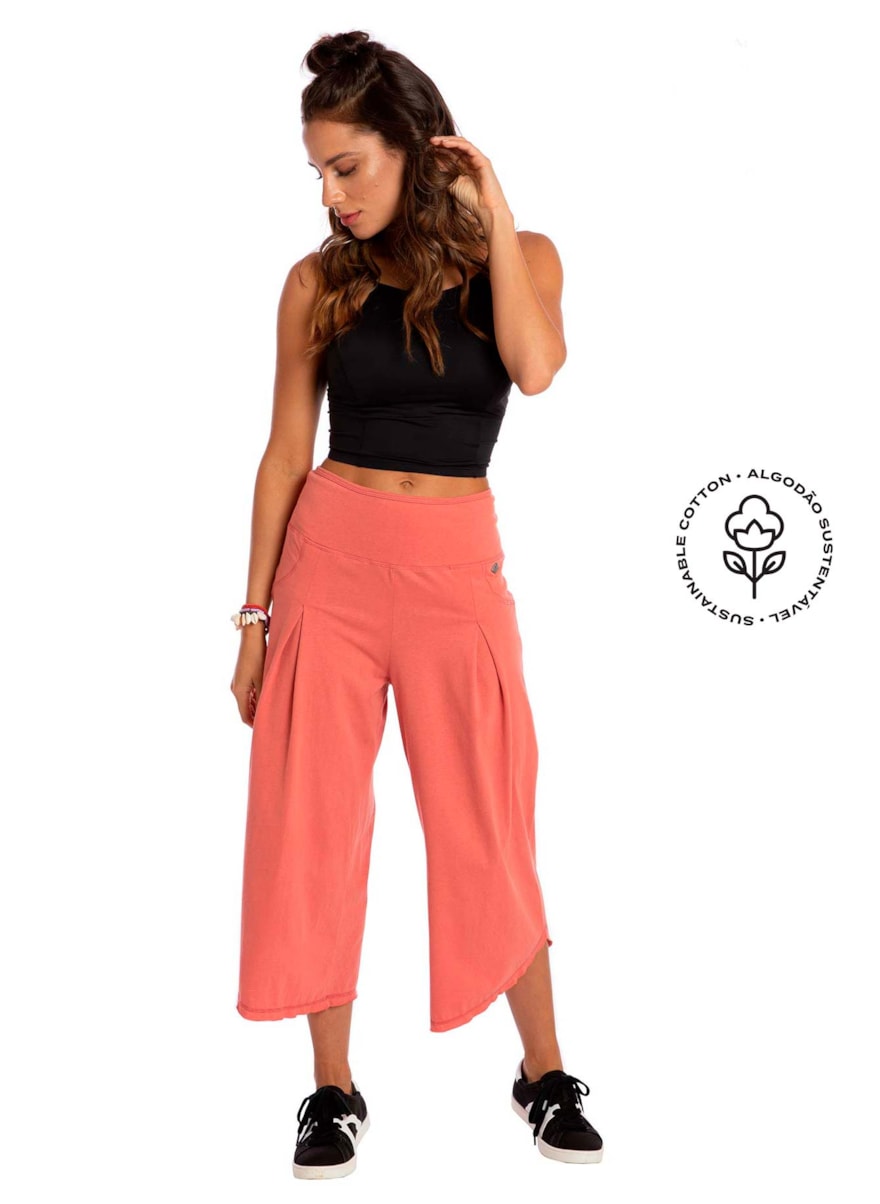 CALÇA PANTACOURT SOFT TOUCH ROSA CALÇA PANTACOURT SOFT TOUCH ROSA