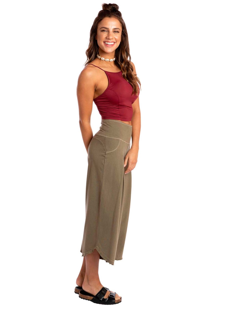 CALÇA PANTACOURT SOFT TOUCH VERDE