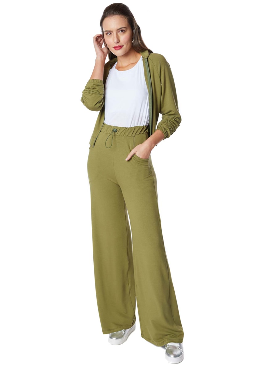 CALÇA PANTALONA GOUFA VERDE CALÇA PANTALONA GOUFA VERDE