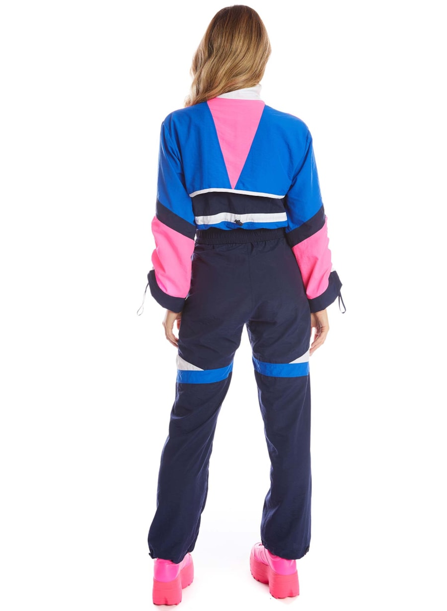 CALÇA REVERSÍVEL ESTELAR AZUL MARINHO / AZUL GEL