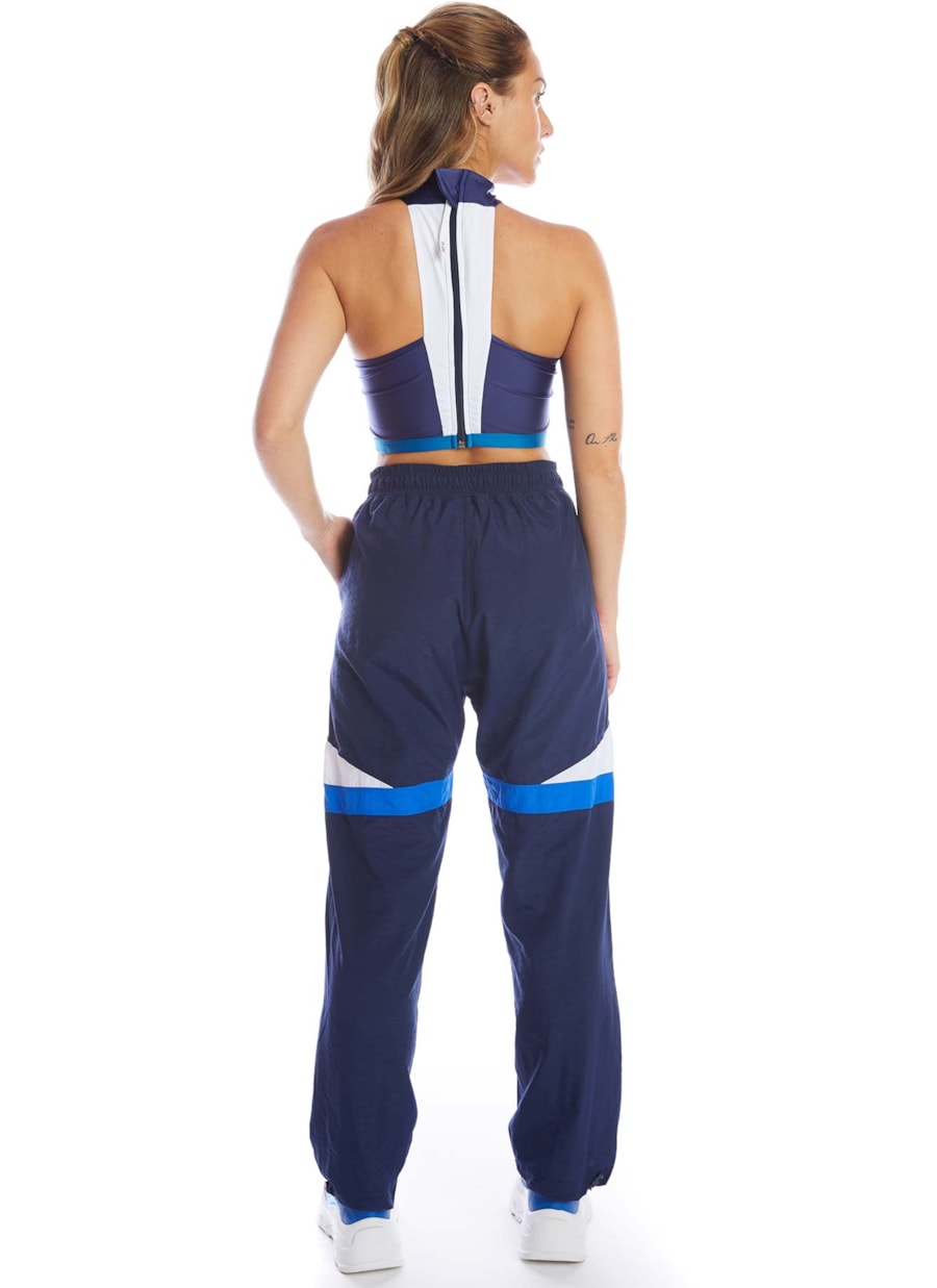 CALÇA REVERSÍVEL ESTELAR AZUL MARINHO / AZUL GEL