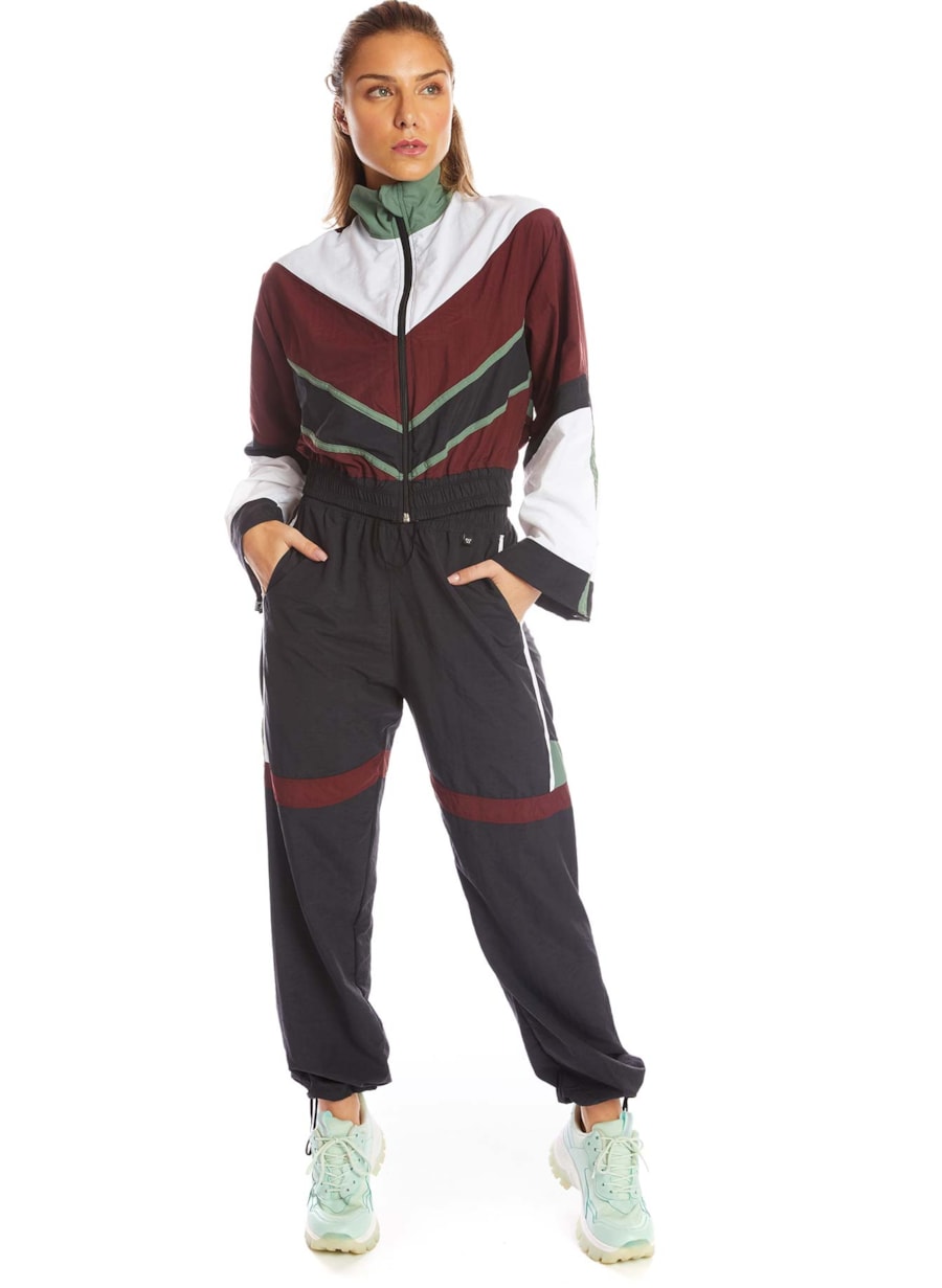 CALÇA REVERSÍVEL ESTELAR PRETO / BORDÔ