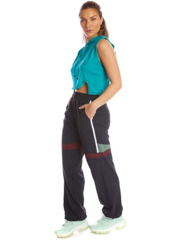 CALÇA REVERSÍVEL ESTELAR AZUL MARINHO / AZUL GEL