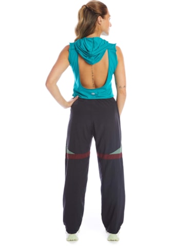 CALÇA REVERSÍVEL ESTELAR AZUL MARINHO / AZUL GEL