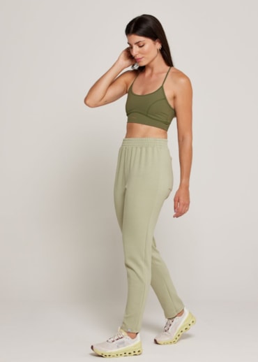 CALÇA RUNNER VERDE