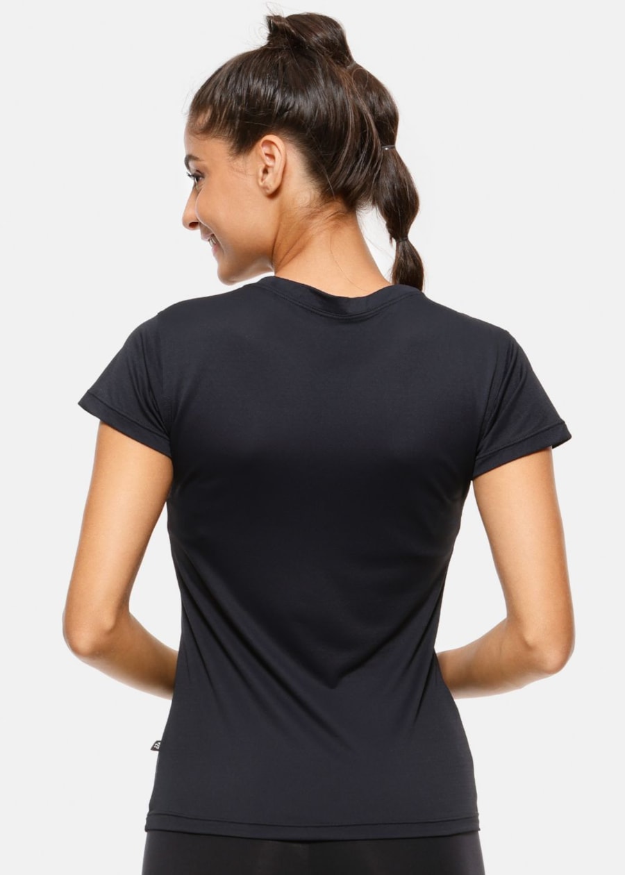 CAMISETA BABY LOOK AIR PRETA