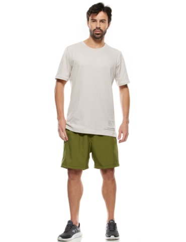 CAMISETA DE POLIAMIDA MASCULINA FTL ACTIVE OFF WHITE CAMISETA DE POLIAMIDA MASCULINA FTL ACTIVE OFF WHITE