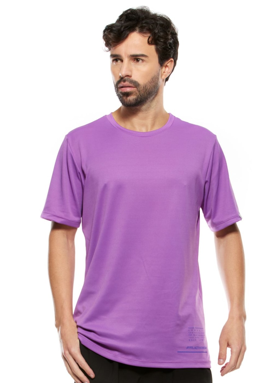 CAMISETA DE POLIAMIDA MASCULINA FTL ACTIVE UVA CAMISETA DE POLIAMIDA MASCULINA FTL ACTIVE UVA