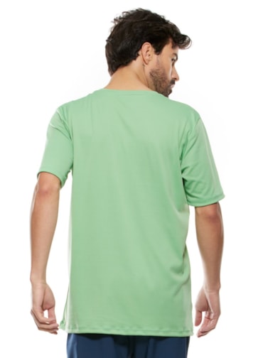 CAMISETA DE POLIAMIDA MASCULINA FTL ACTIVE VERDE