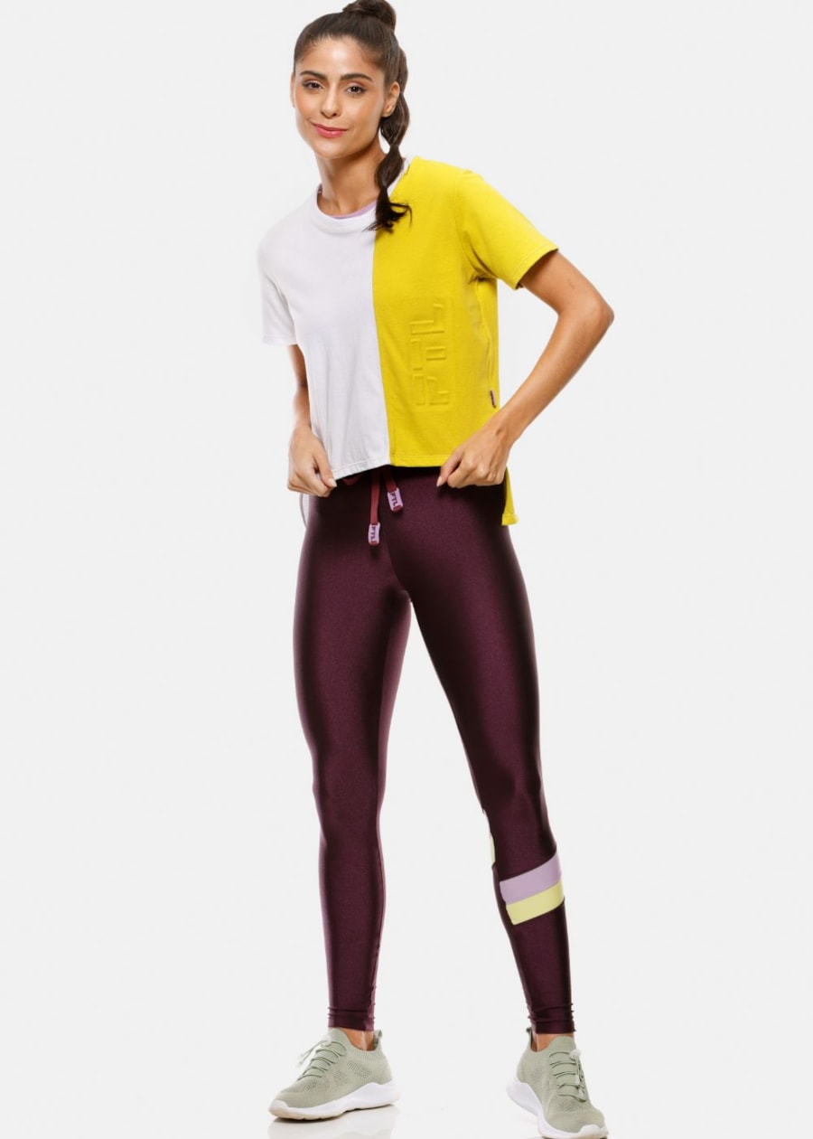 CAMISETA FUTURE BRANCA COM AMARELA