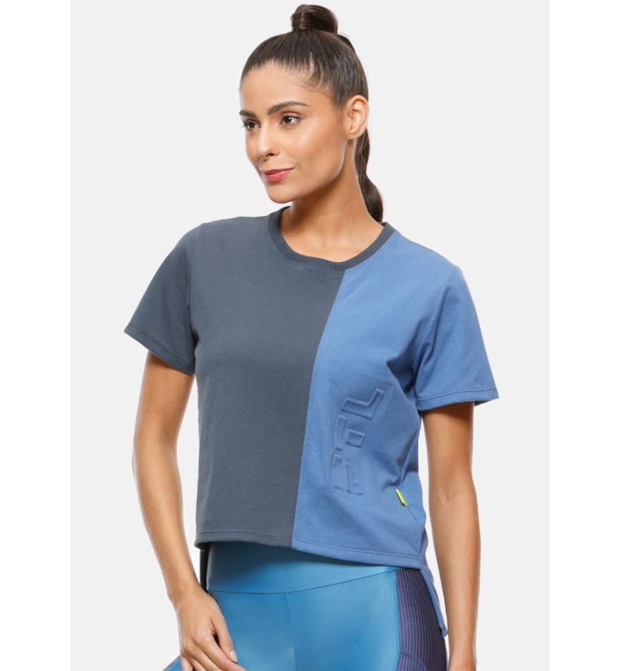 CAMISETA FUTURE CINZA COM AZUL CAMISETA FUTURE CINZA COM AZUL