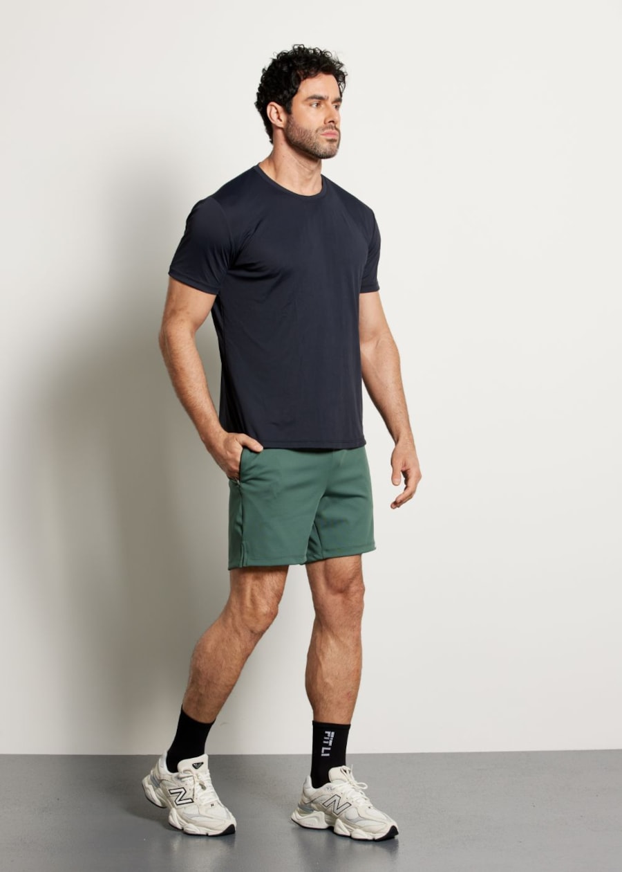 CAMISETA MASCULINA DRY FTL PRETO