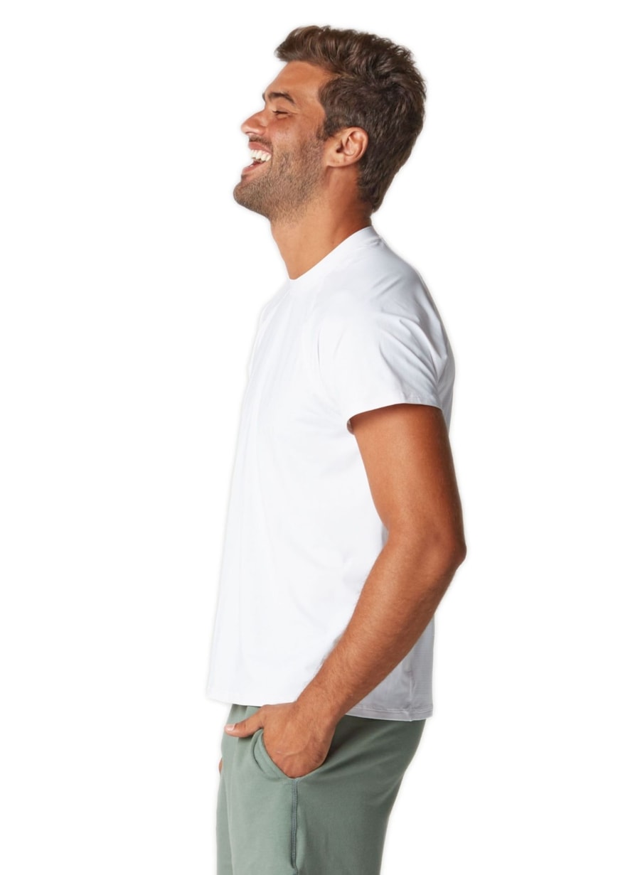 CAMISETA MASCULINA ESPORTE VLV BRANCO