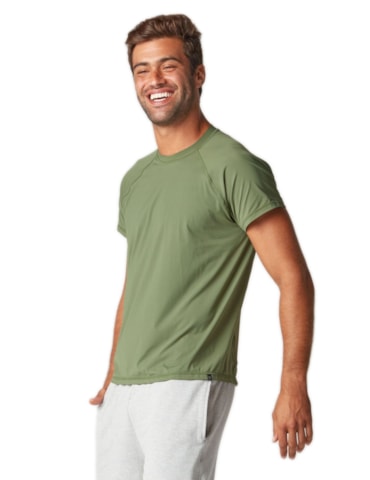CAMISETA MASCULINA ESPORTE VLV VERDE ESCURO CAMISETA MASCULINA ESPORTE VLV VERDE ESCURO