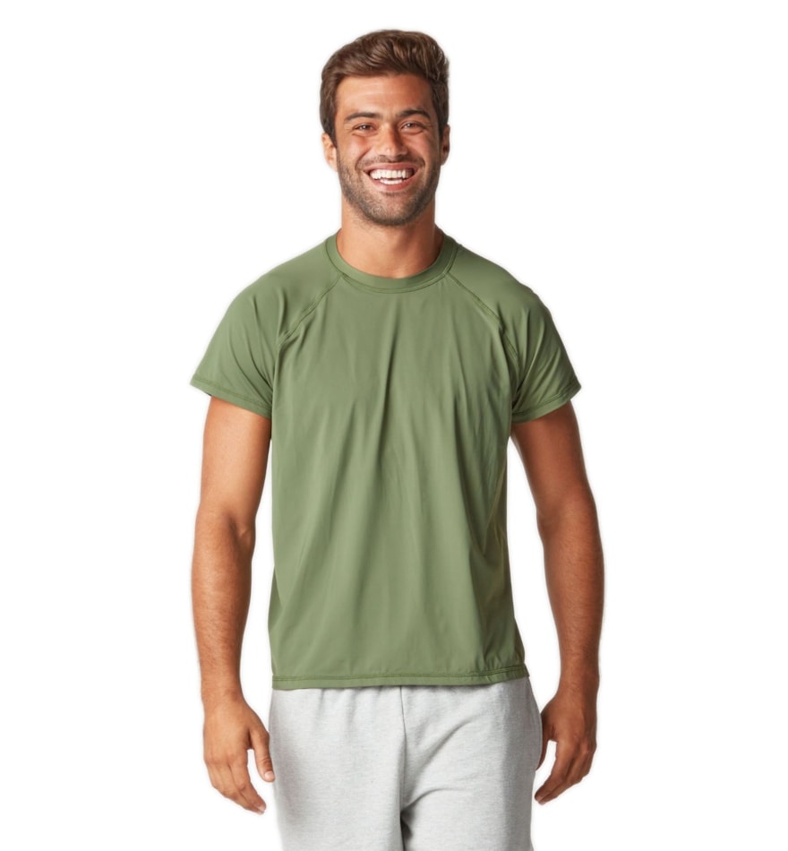 CAMISETA MASCULINA ESPORTE VLV VERDE ESCURO