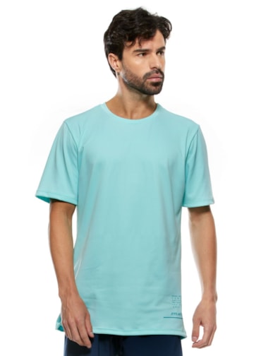 CAMISETA MASCULINA FTL ACTIVE AZUL CLARO