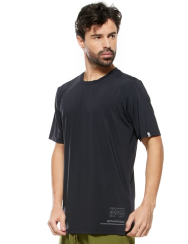 CAMISETA MASCULINA FTL ACTIVE PRETA