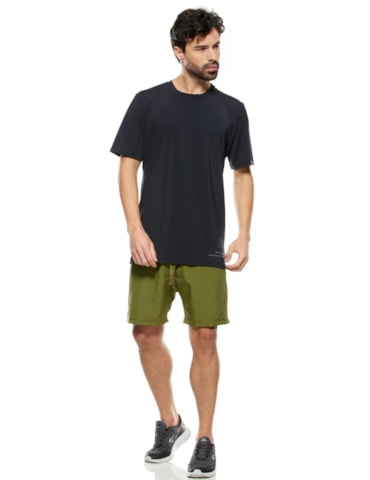 CAMISETA MASCULINA FTL ACTIVE PRETA