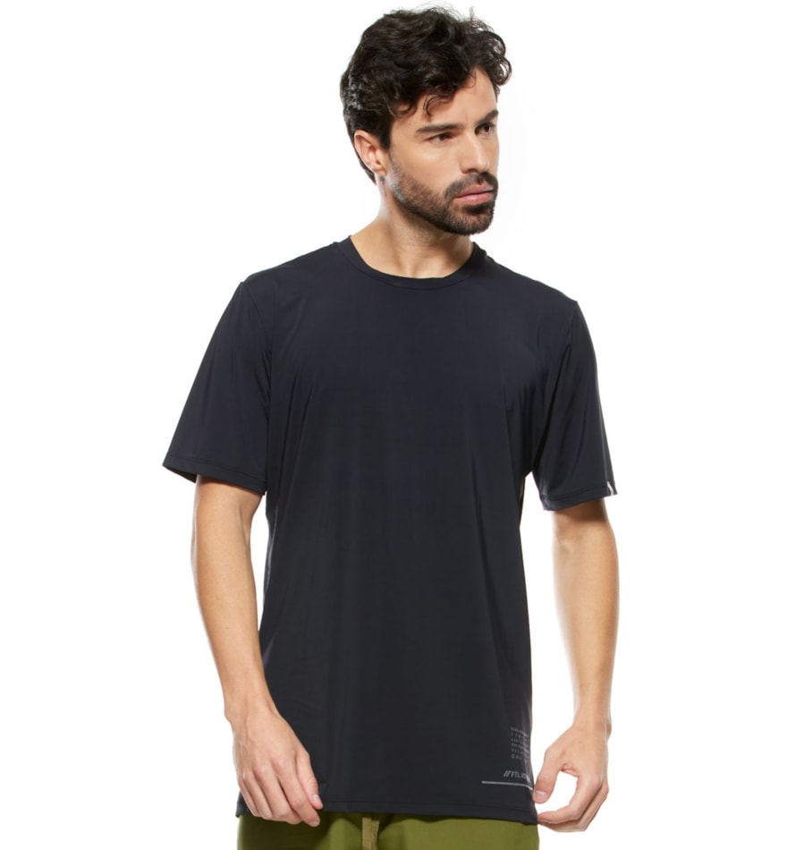 CAMISETA MASCULINA FTL ACTIVE PRETA