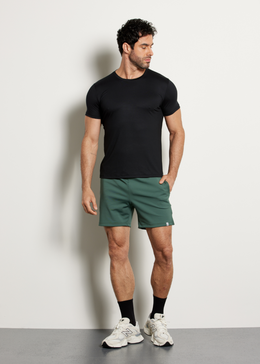 CAMISETA MASCULINA MODAL FTL PRETO