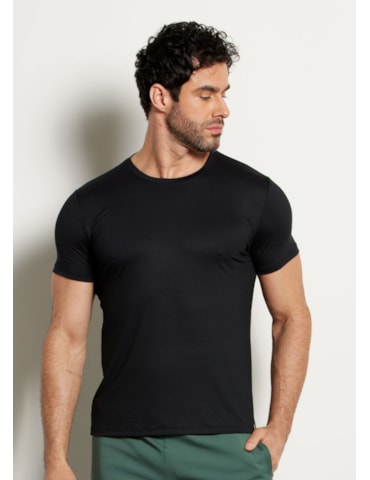 CAMISETA MASCULINA MODAL FTL PRETO