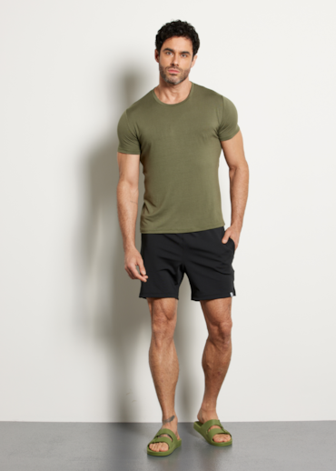 CAMISETA MASCULINA MODAL FTL VERDE MILITAR