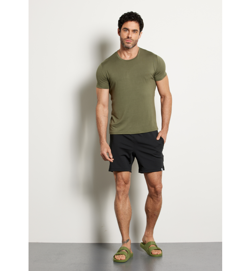 CAMISETA MASCULINA MODAL FTL PRETO CAMISETA MASCULINA MODAL FTL PRETO
