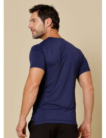 CAMISETA MASCULINA SUERTE AZUL MARINHO