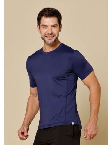 CAMISETA MASCULINA SUERTE AZUL MARINHO