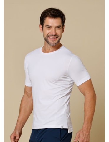 CAMISETA MASCULINA SUERTE BRANCO