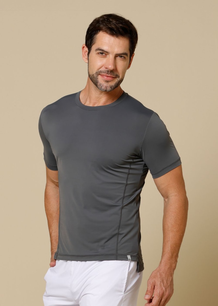 CAMISETA MASCULINA SUERTE GRAFITE