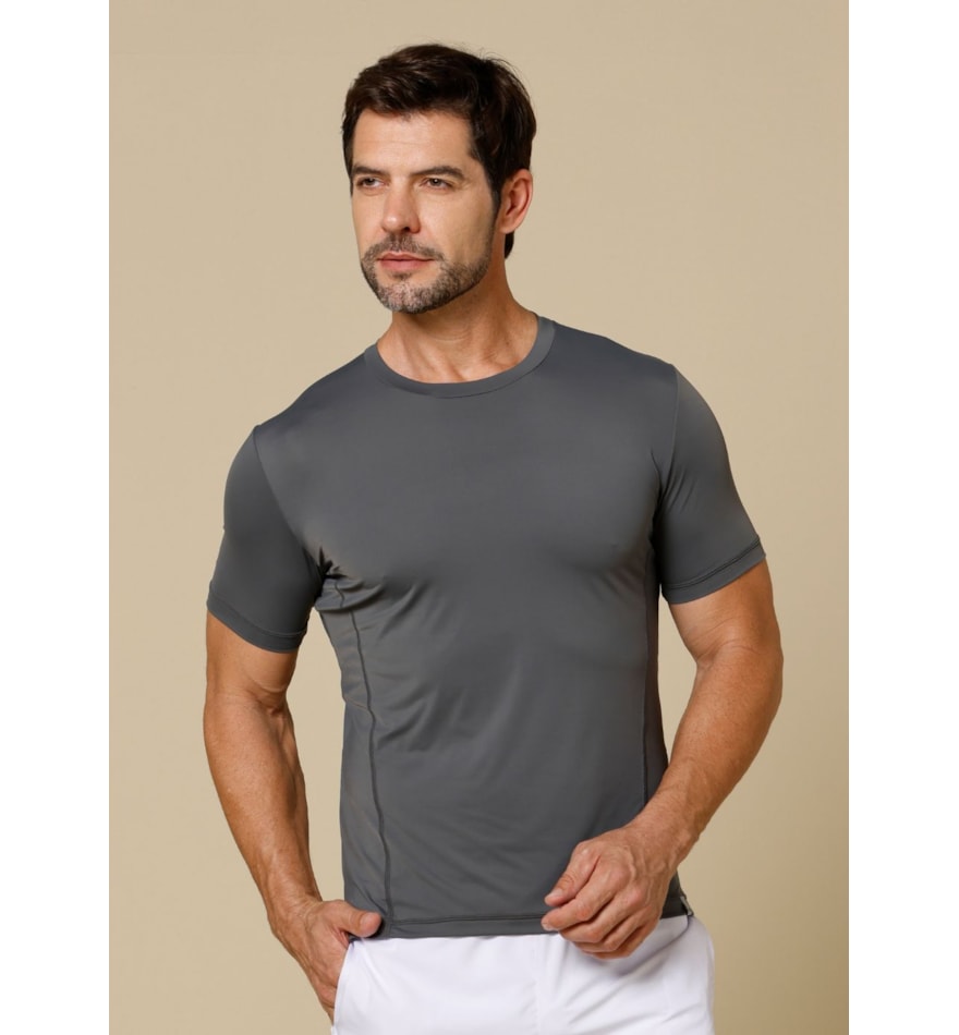 CAMISETA MASCULINA SUERTE GRAFITE