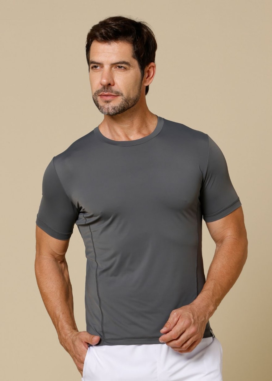CAMISETA MASCULINA SUERTE GRAFITE