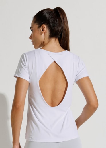CAMISETA POLIAMIDA SKIN BRANCA