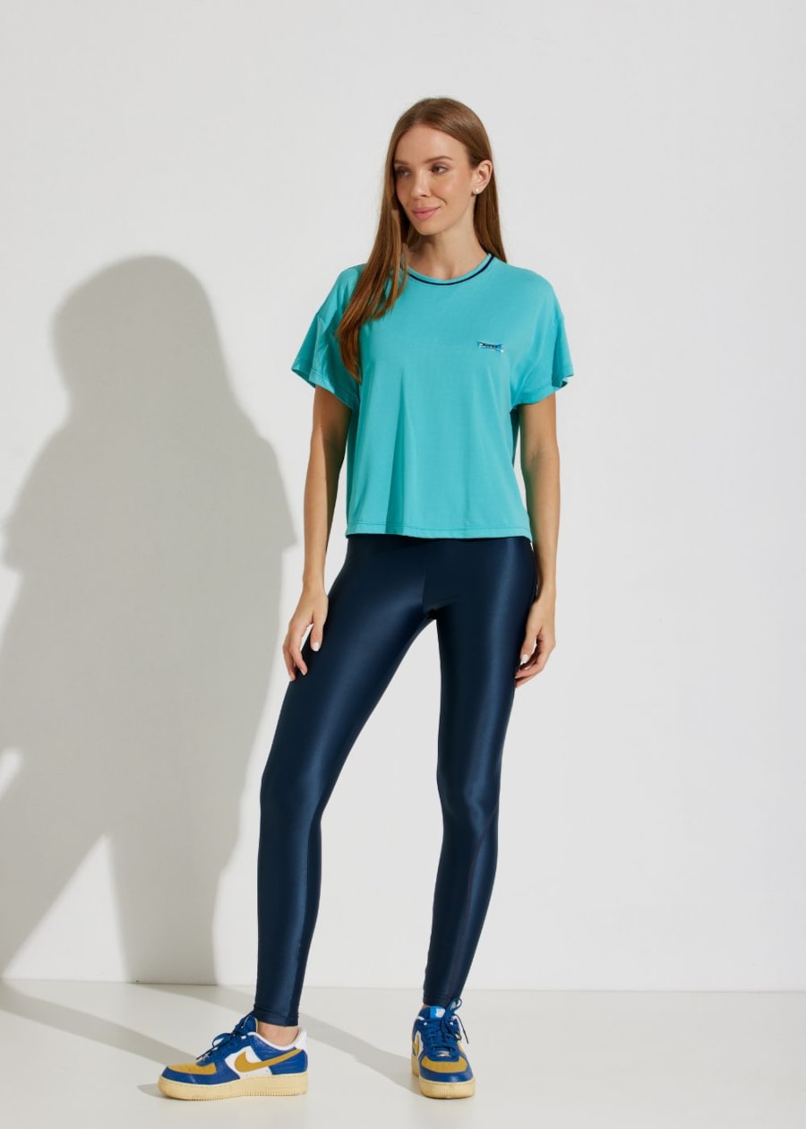 CAMISETA T-SHIRT POLIAMIDA VIVEZ VERDE MAR